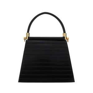 Testoni Women Black Leather Marisa 21 Handbag